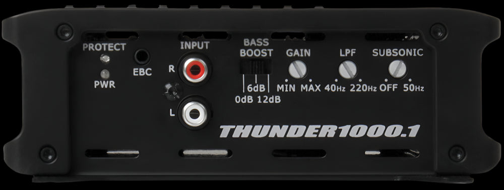 MTX Audio Thunder Series 1000W RMS Monoblock Amplifier - Thunder1000.1