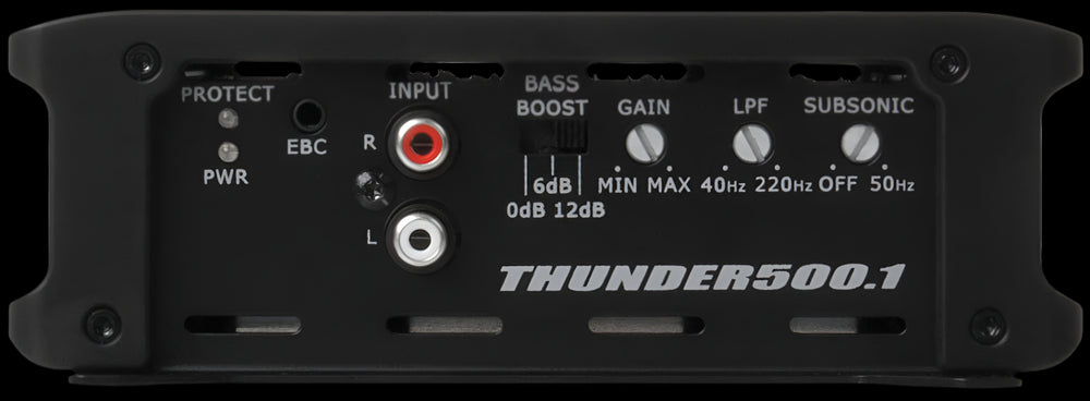 MTX Audio Thunder Series 500W RMS Monoblock Amplifier - Thunder500.1