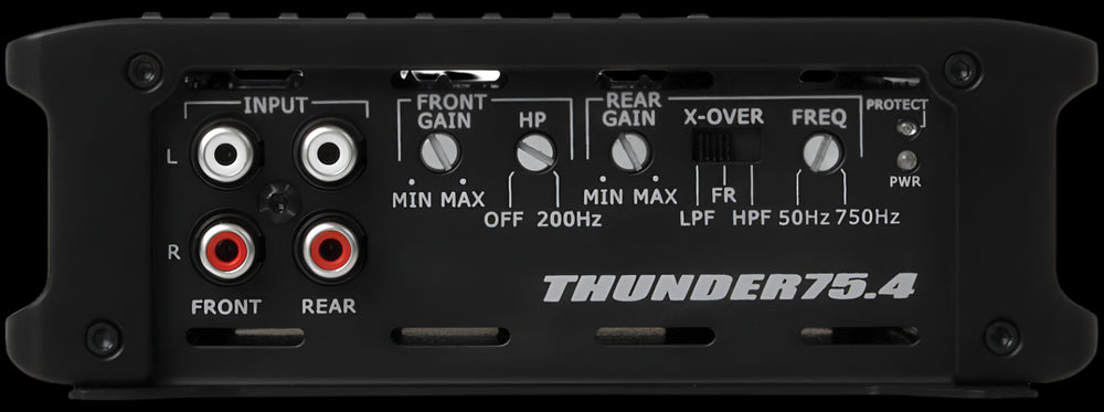 MTX Audio Thunder Series 400W RMS 4 Channel Amplifier - Thunder75.4