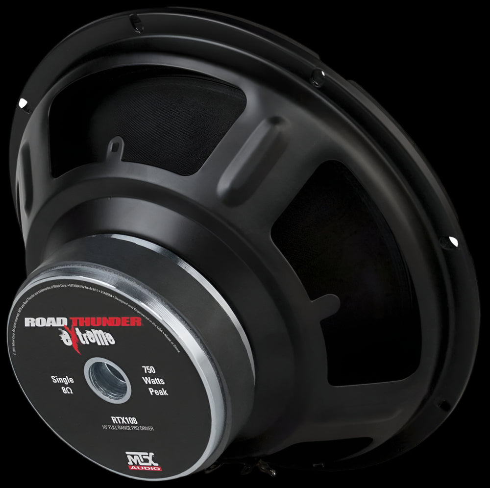 MTX Audio RTX Series 250W RMS 10" Midbass Speaker - RTX108 (Each)
