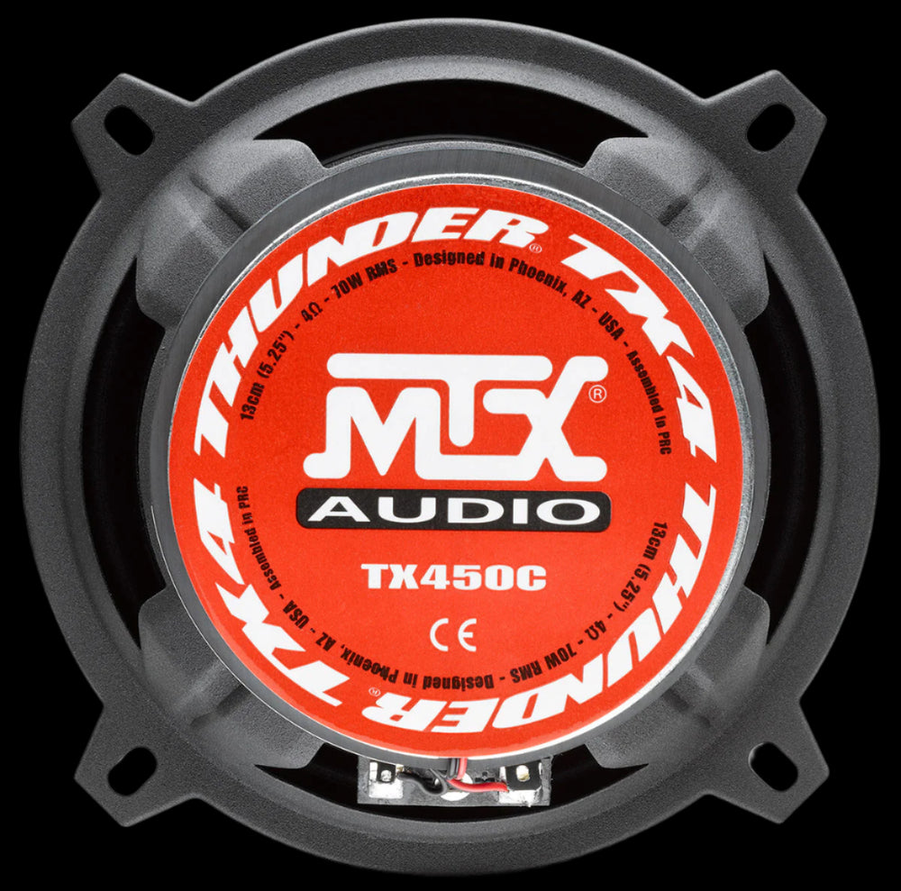 MTX Audio TX4 Series 5.25" Coaxial Speakers - TX450C