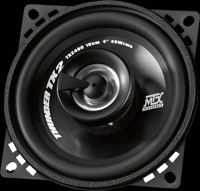 MTX Audio TX2 Series 45W RMS 4" Coaxial Speakers - TX240C