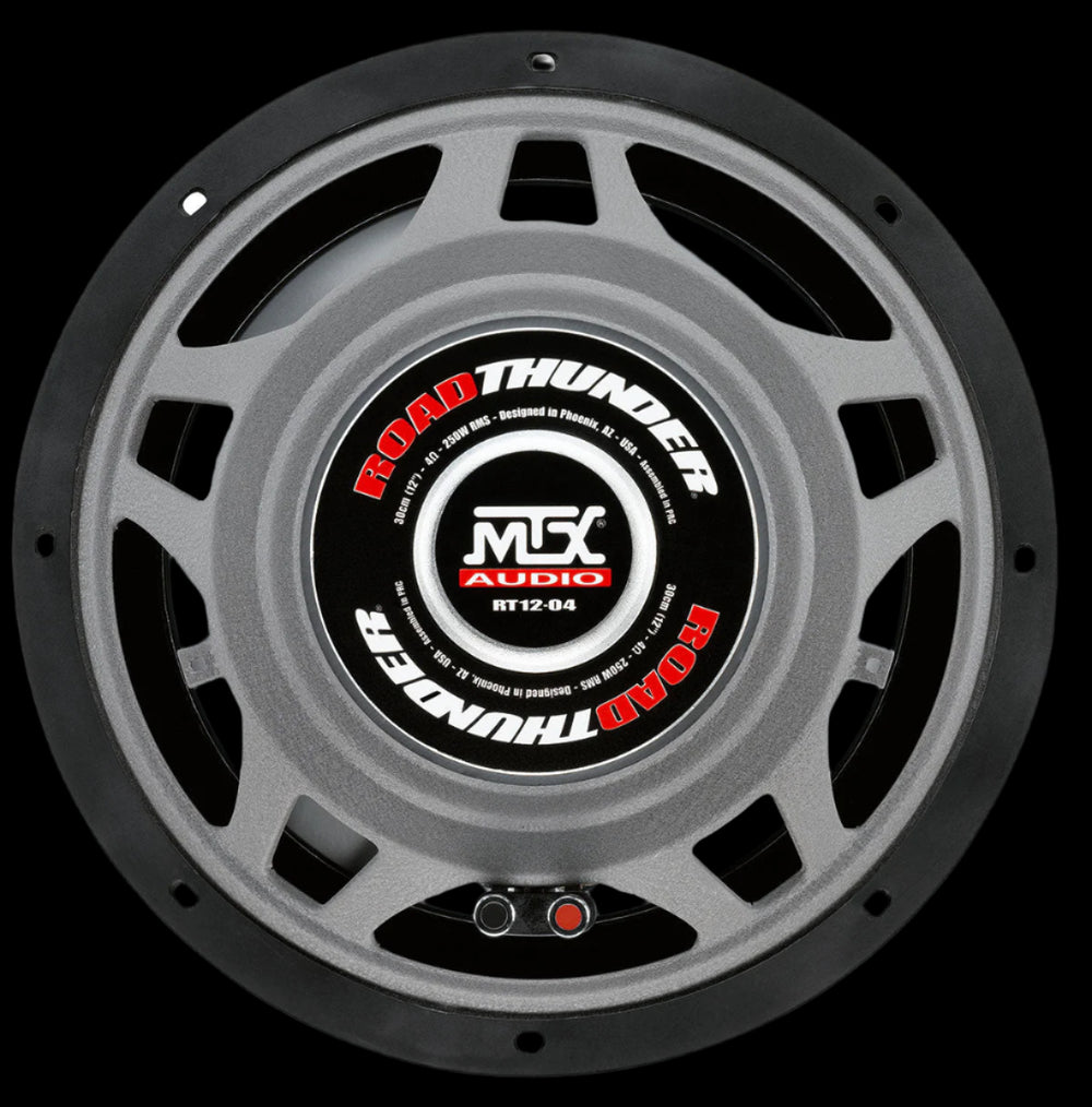 MTX Audio RoadThunder 250W 12" Subwoofer - RT12-04
