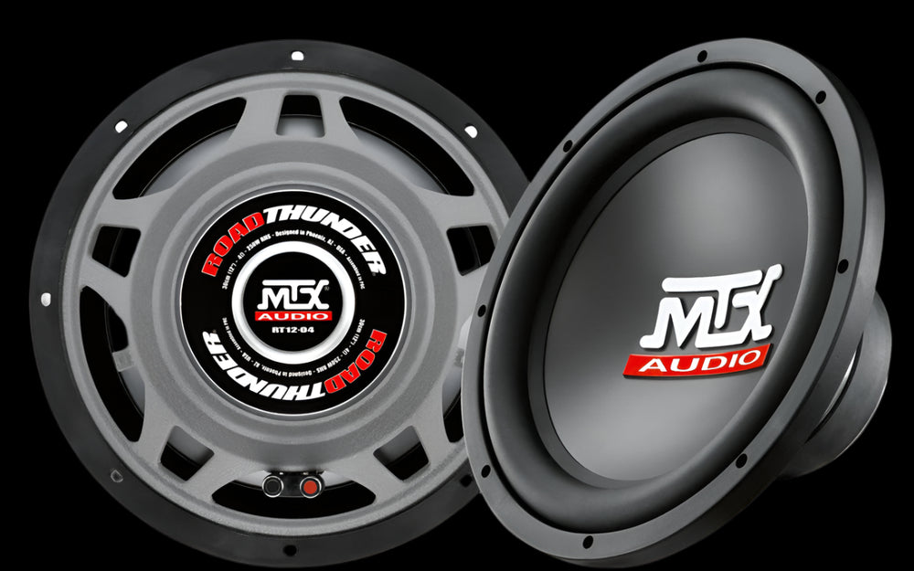 MTX Audio RoadThunder 250W 12" Subwoofer - RT12-04