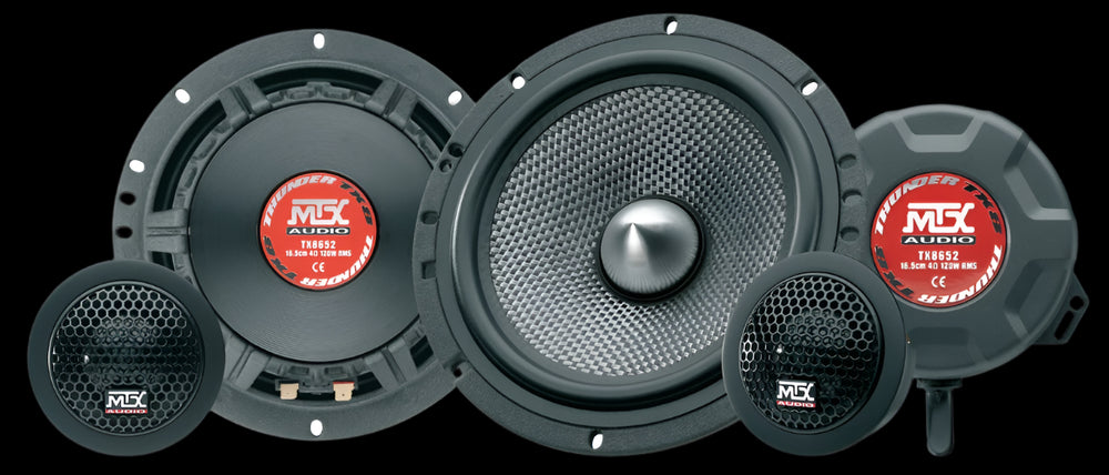 MTX Audio TX8 Series 6.5" Component Speakers - TX8652