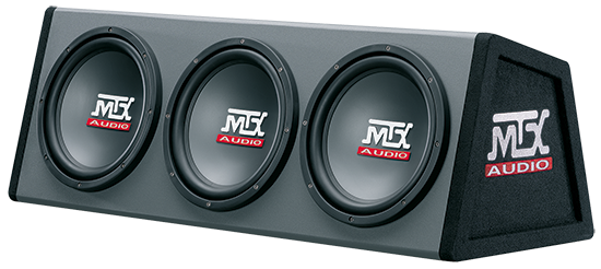 MTX Audio Triple 10" RoadThunder 600W Enclosure - RT10X3DS